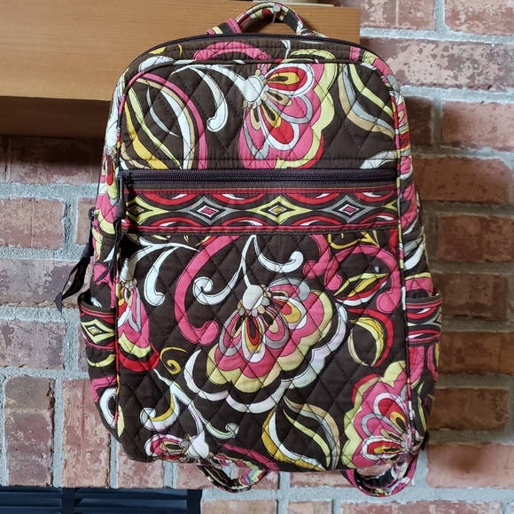 Vera Bradley Puccini Pattern Small Backpack - Picture 1 of 5